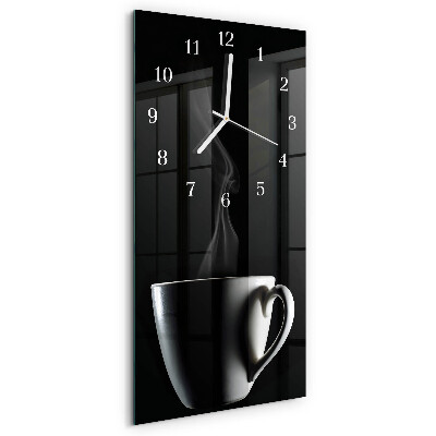 Vertical wall clock Cup