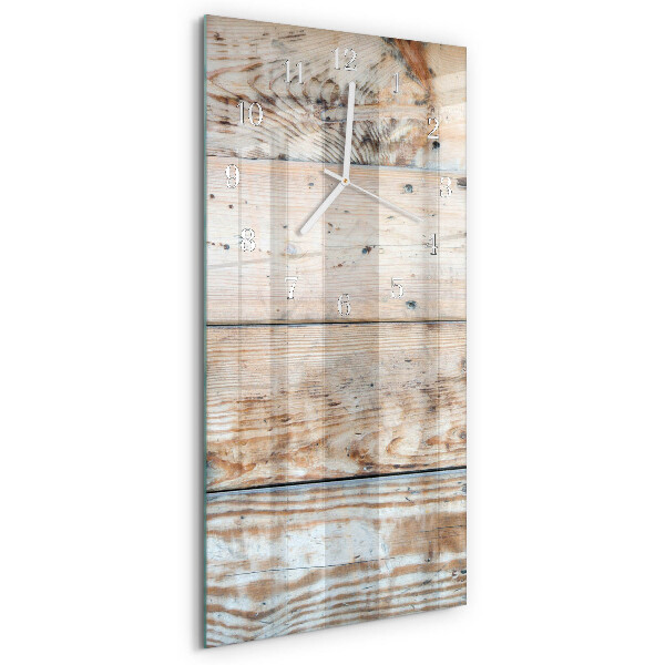 Vertical wall clock Wood