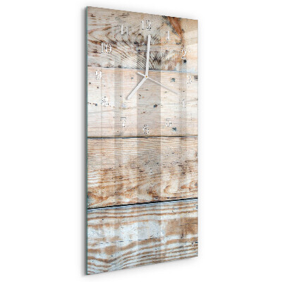 Vertical wall clock Wood