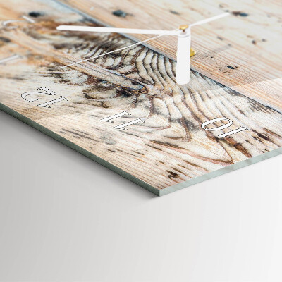 Vertical wall clock Wood