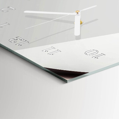 Vertical wall clock Abstraction
