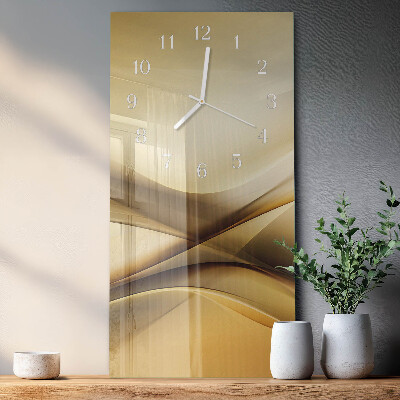Vertical wall clock Abstraction