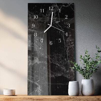 Vertical wall clock Graphite