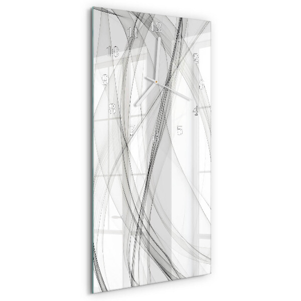 Vertical wall clock Curtain