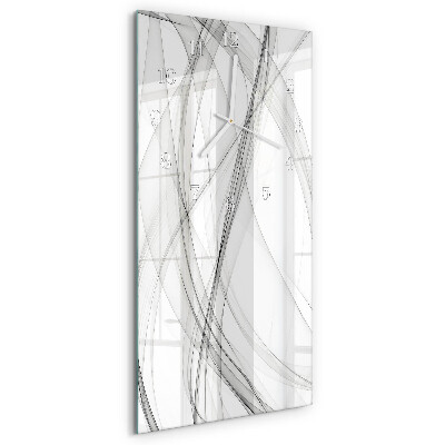 Vertical wall clock Curtain