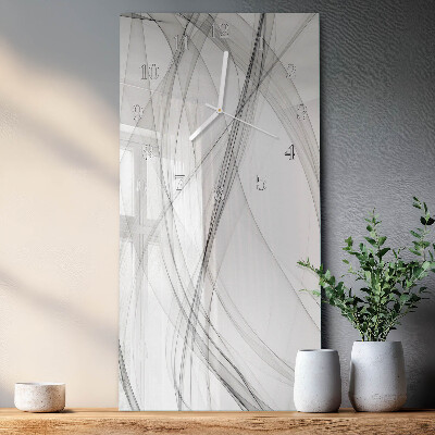 Vertical wall clock Curtain