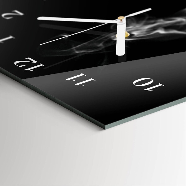 Vertical wall clock Cup of Coffee