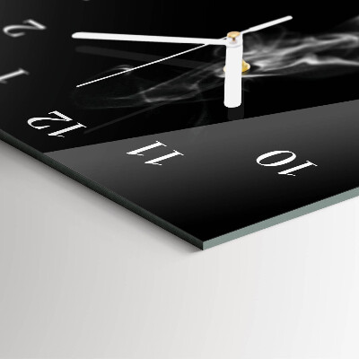 Vertical wall clock Cup of Coffee
