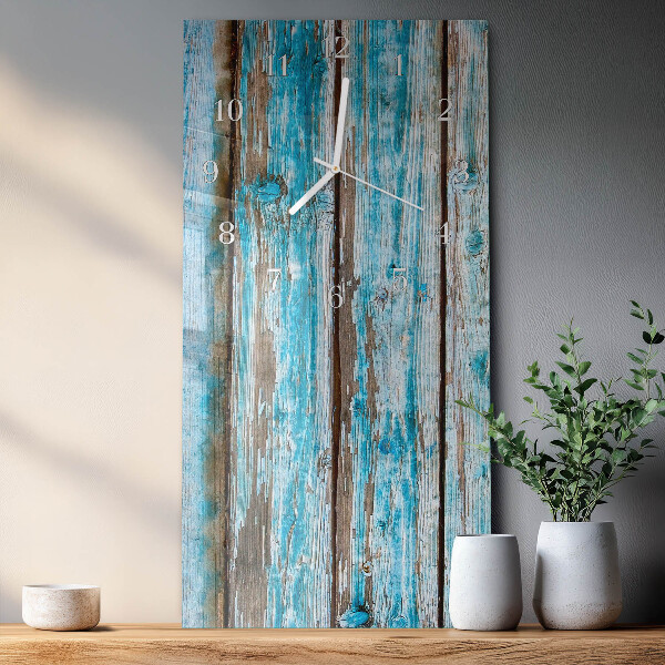 Vertical wall clock Wood