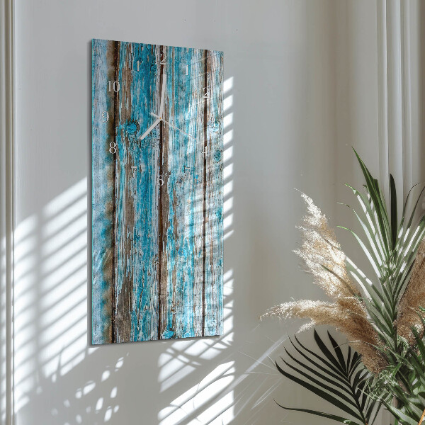 Vertical wall clock Wood