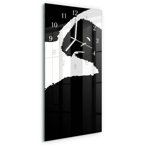 Vertical wall clock Abstraction