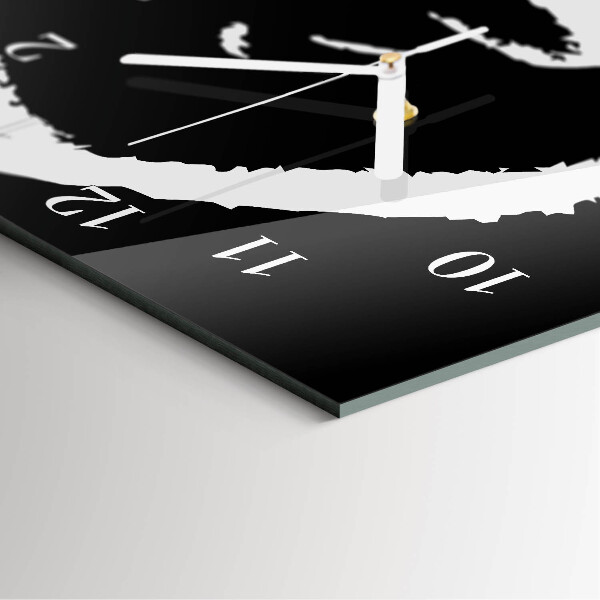 Vertical wall clock Abstraction