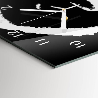 Vertical wall clock Abstraction
