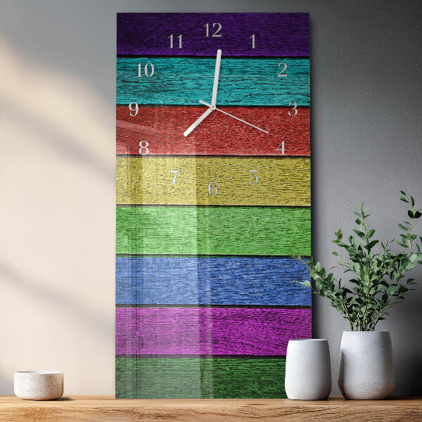 Vertical wall clock Plate