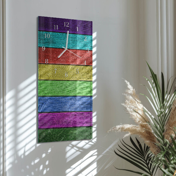 Vertical wall clock Plate