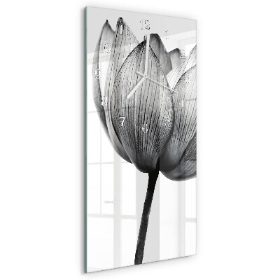Vertical wall clock Tulip