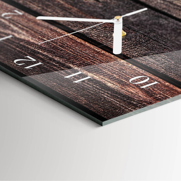 Vertical wall clock Wood