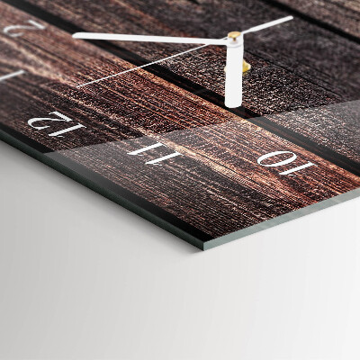 Vertical wall clock Wood