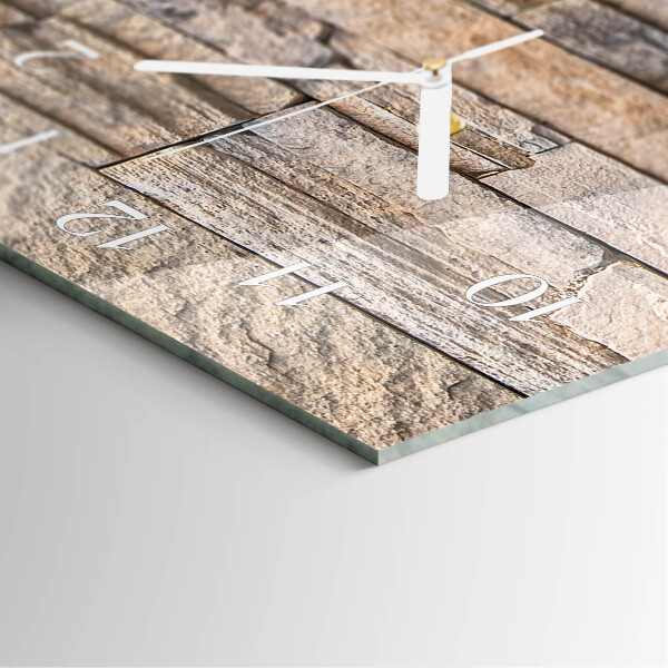 Vertical wall clock Stone Wall