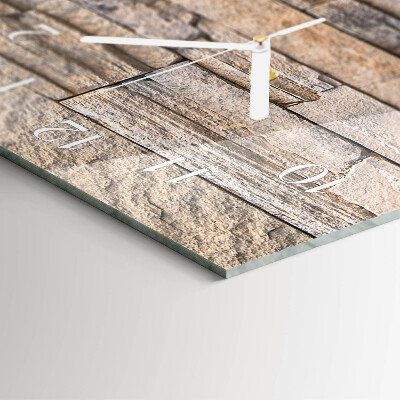 Vertical wall clock Stone Wall