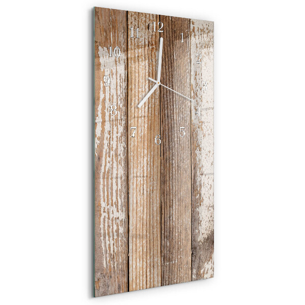 Vertical wall clock Wood