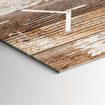 Vertical wall clock Wood