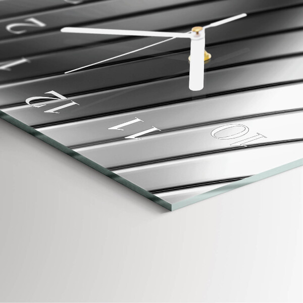 Vertical wall clock Wave