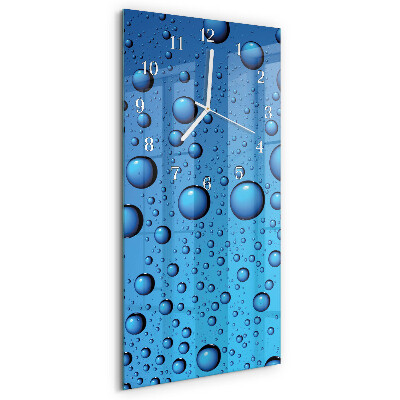 Vertical wall clock Drops