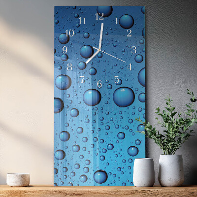 Vertical wall clock Drops