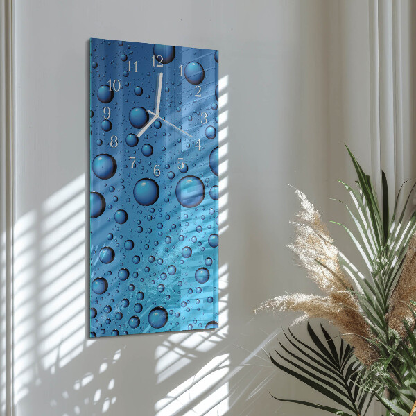 Vertical wall clock Drops