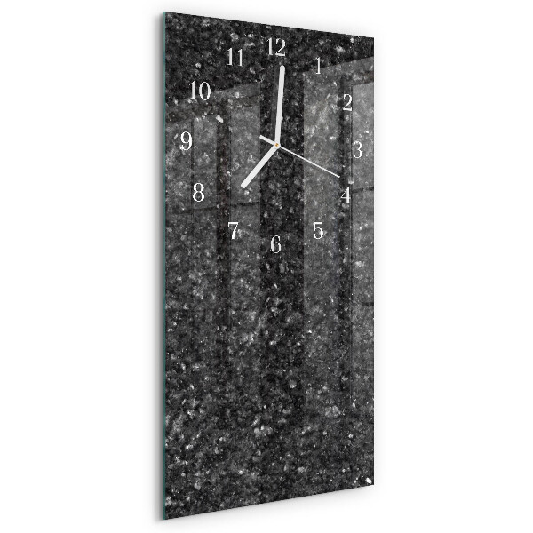 Vertical wall clock Graphite