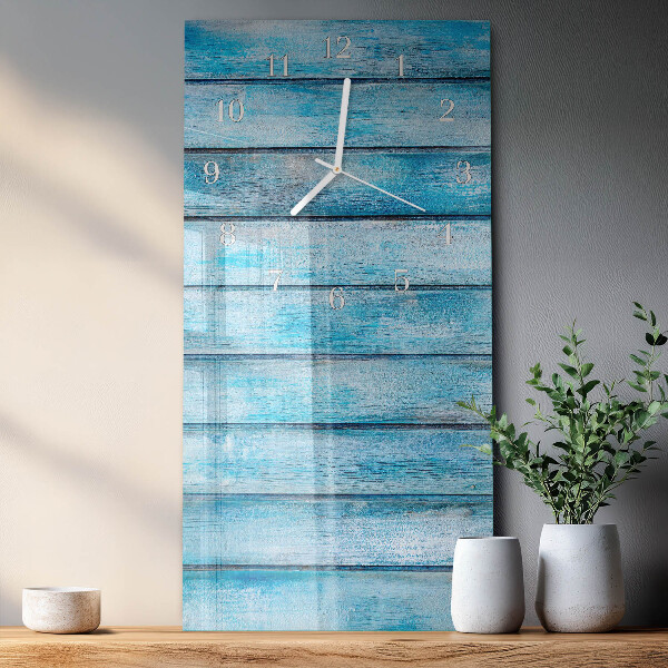 Vertical wall clock Wood