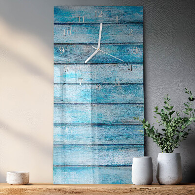Vertical wall clock Wood