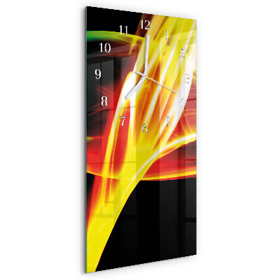 Vertical wall clock Abstraction