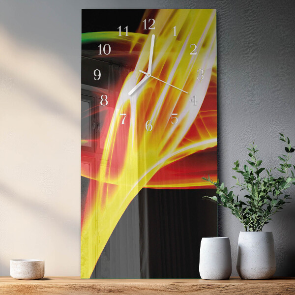 Vertical wall clock Abstraction
