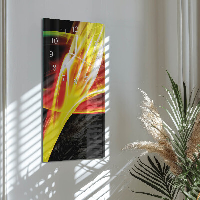 Vertical wall clock Abstraction