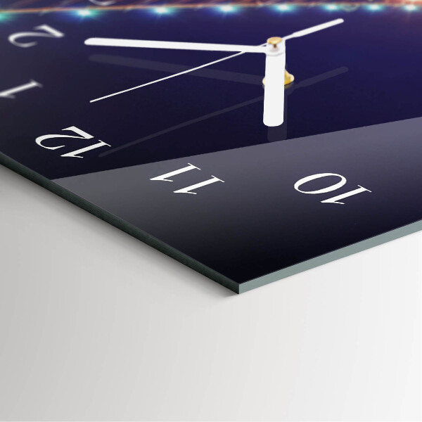 Vertical wall clock Bridge