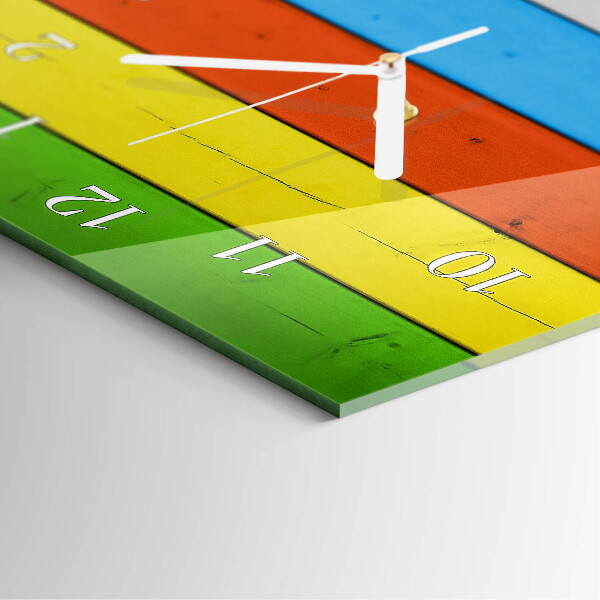Vertical wall clock Stripes