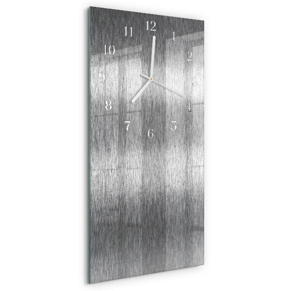 Vertical wall clock Steel