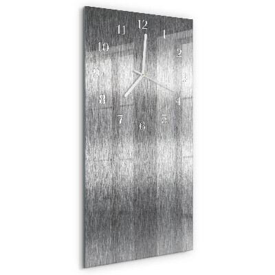 Vertical wall clock Steel