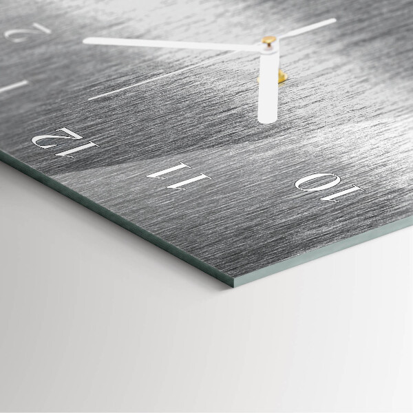 Vertical wall clock Steel
