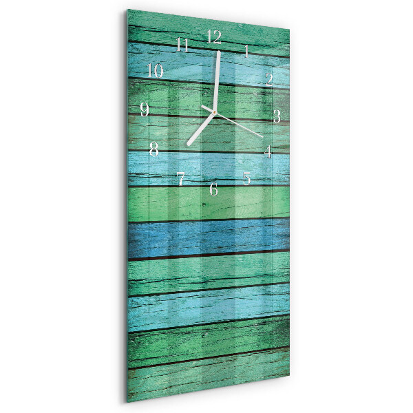 Vertical wall clock Wood