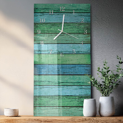 Vertical wall clock Wood