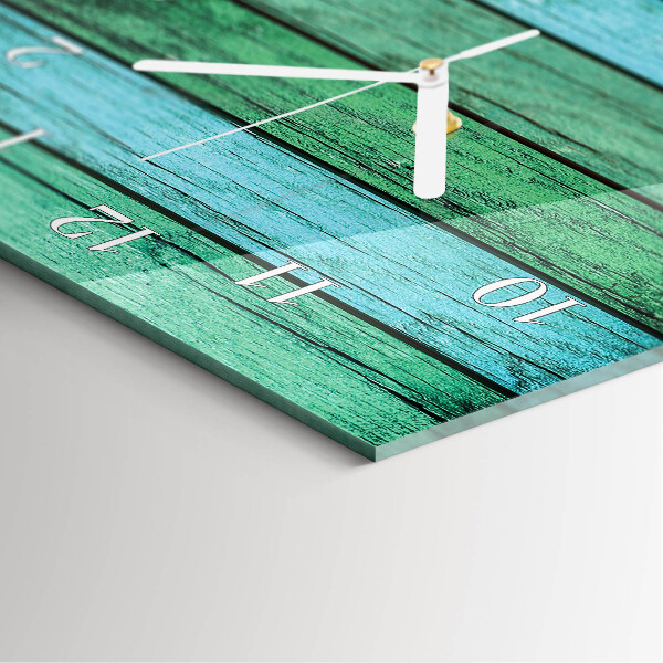 Vertical wall clock Wood