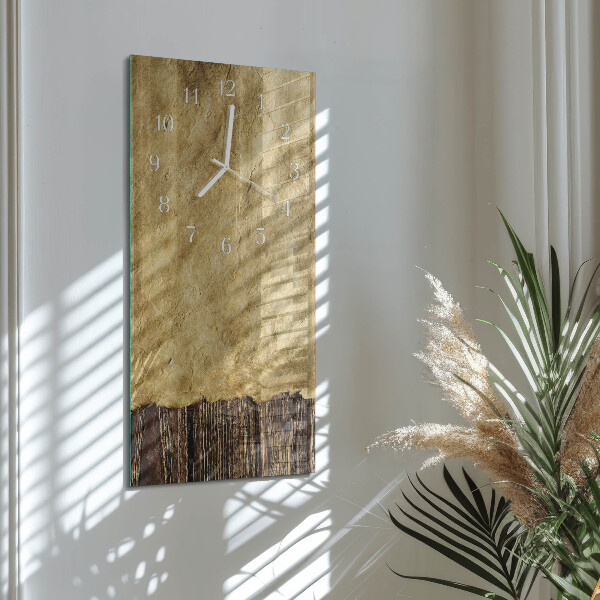 Vertical wall clock Table Paper