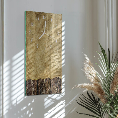 Vertical wall clock Table Paper