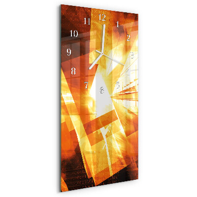 Vertical wall clock Abstraction