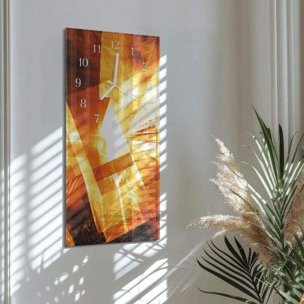 Vertical wall clock Abstraction