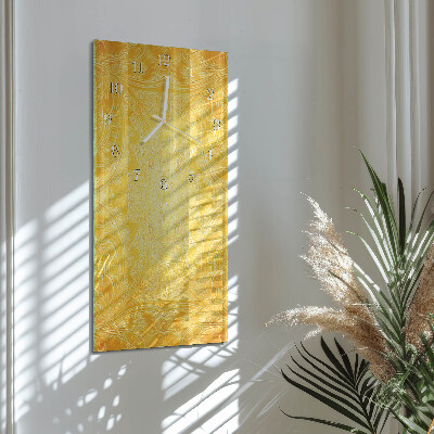 Vertical wall clock Abstraction