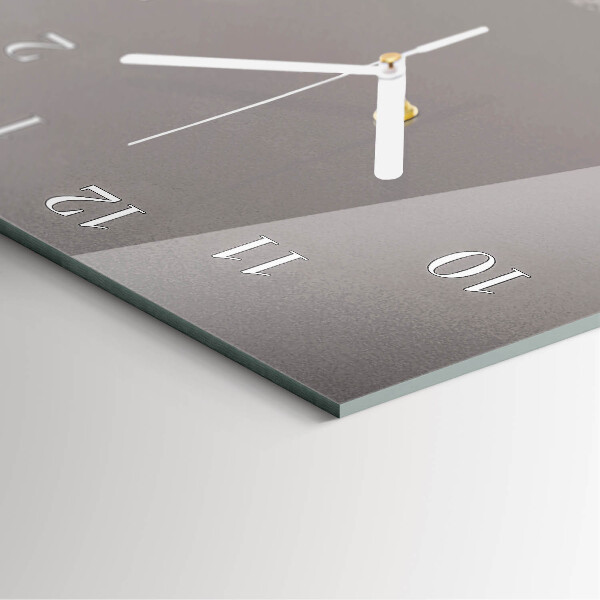 Vertical wall clock Mountains